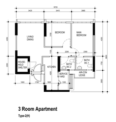 Blk 417A Fernvale Link (Sengkang), HDB 3 Rooms #408579221